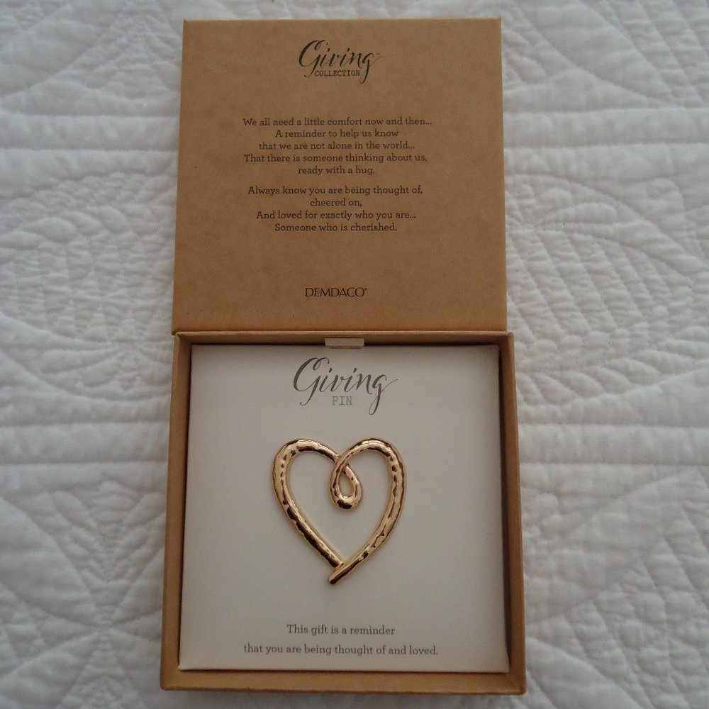 Demdaco Giving Pin NEW